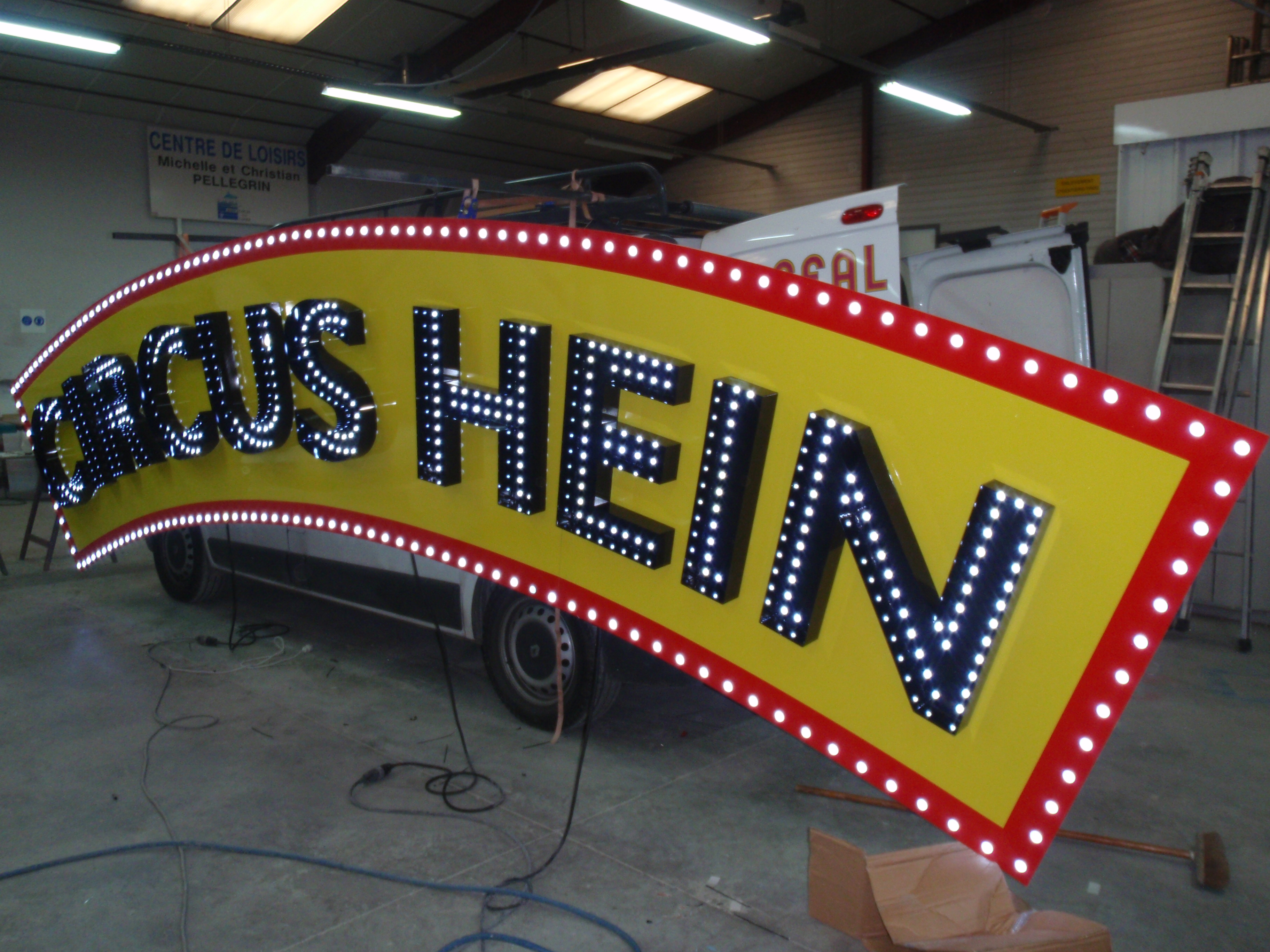 circus pancarte